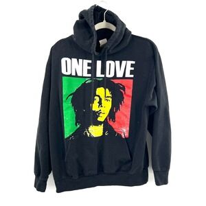 Bob Marley One Love Reggae pullover hoodie sweatshirt unisex gender neutral M
